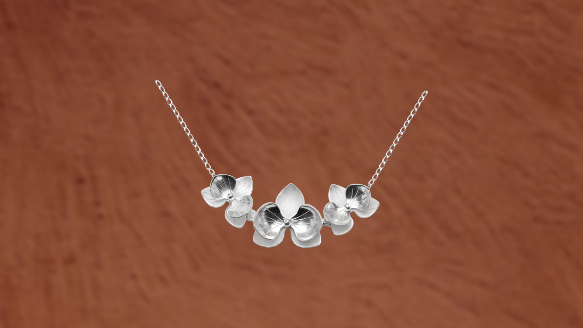 Collar orquídeas horizontal