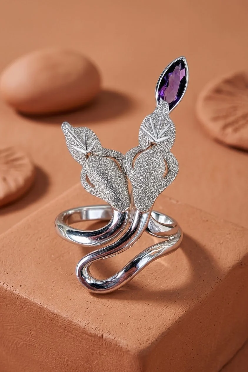 Anillo lavanda