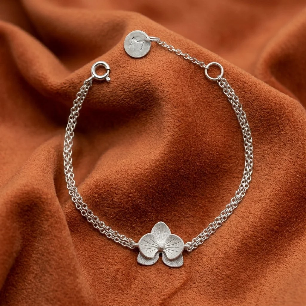 Pulsera orquídea