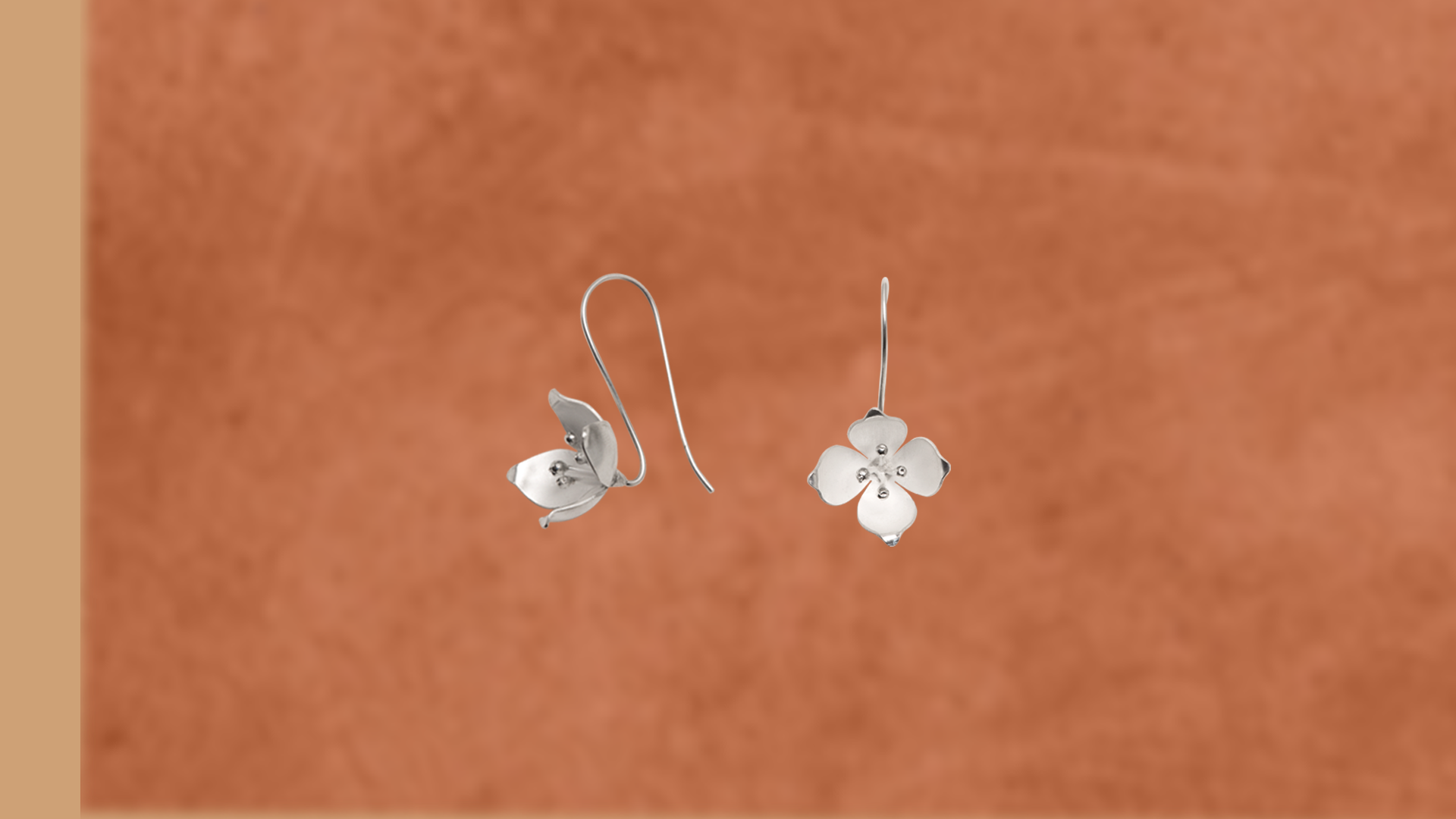 Aretes olivos colgantes