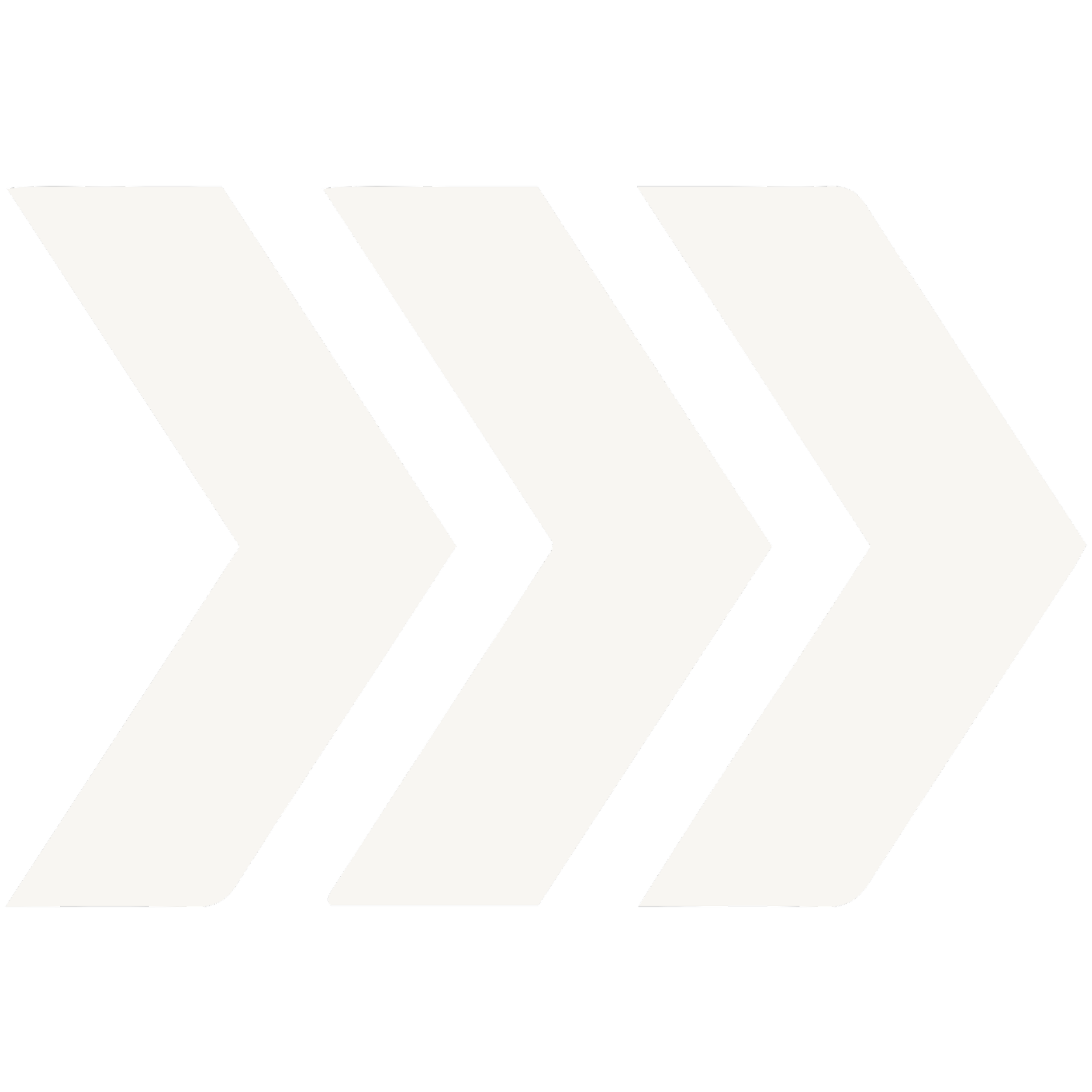 Black background with a white stylized shield shape in the center.
