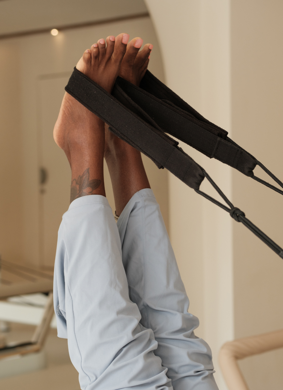 Reformer Pilates during a rested: retreat