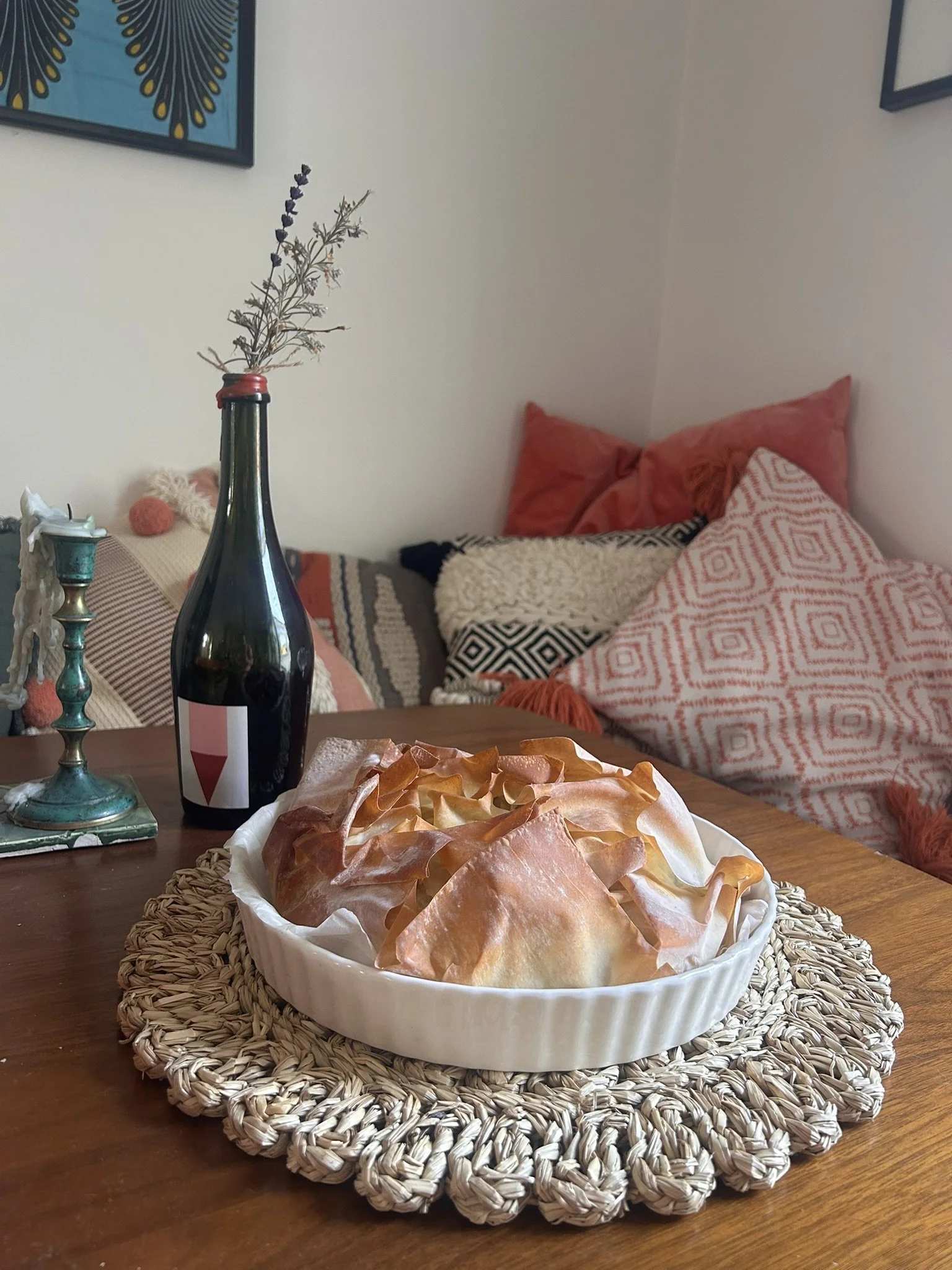 Nourishing vegetarian food served at rested: retreats