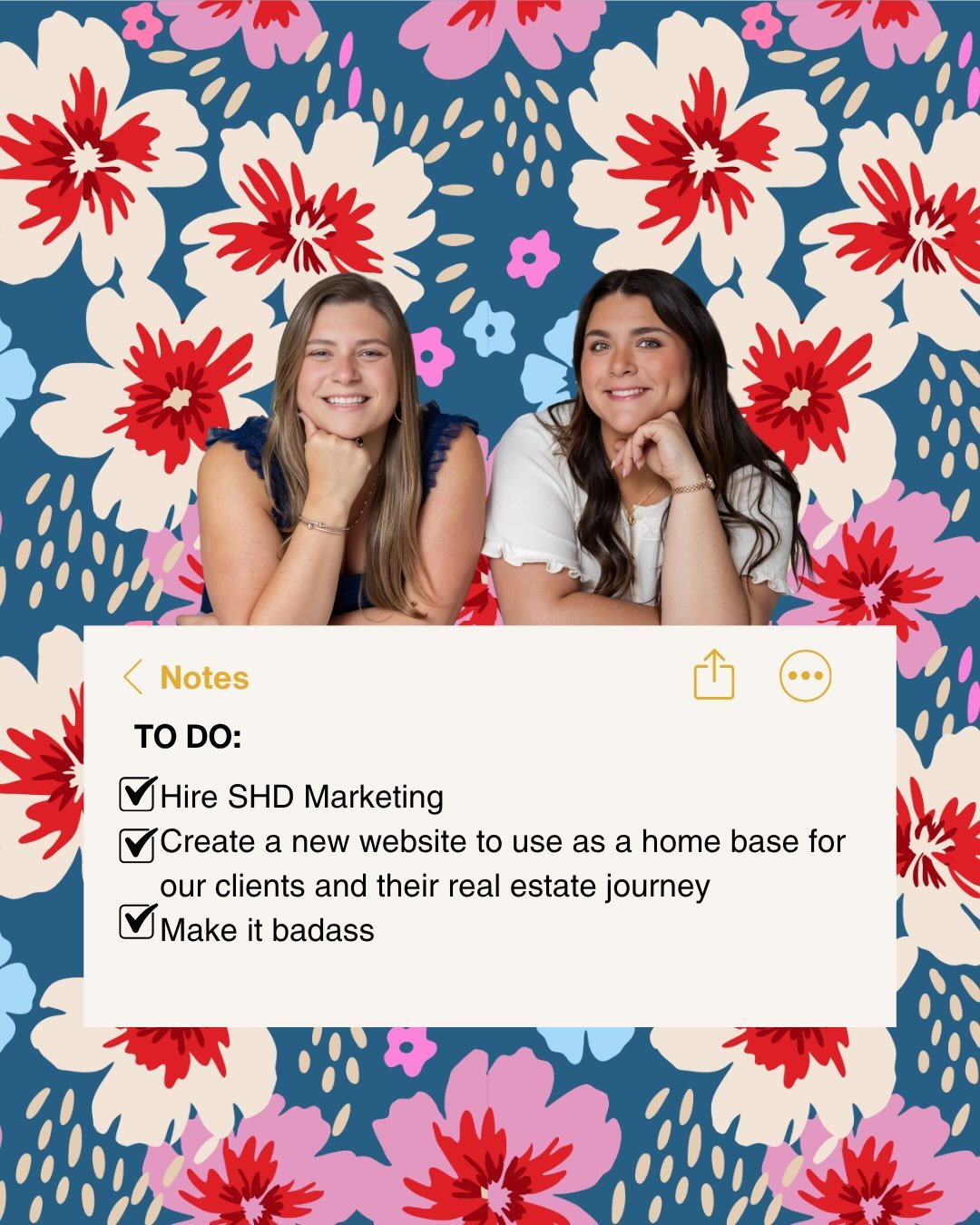 Our business has grown, our brand has evolved, and we wanted our online presence to grow with us! 📈

Welcome to our brand new home base! This site feels more like us and better reflects the experience we want to give our clients.

Everyone go check 