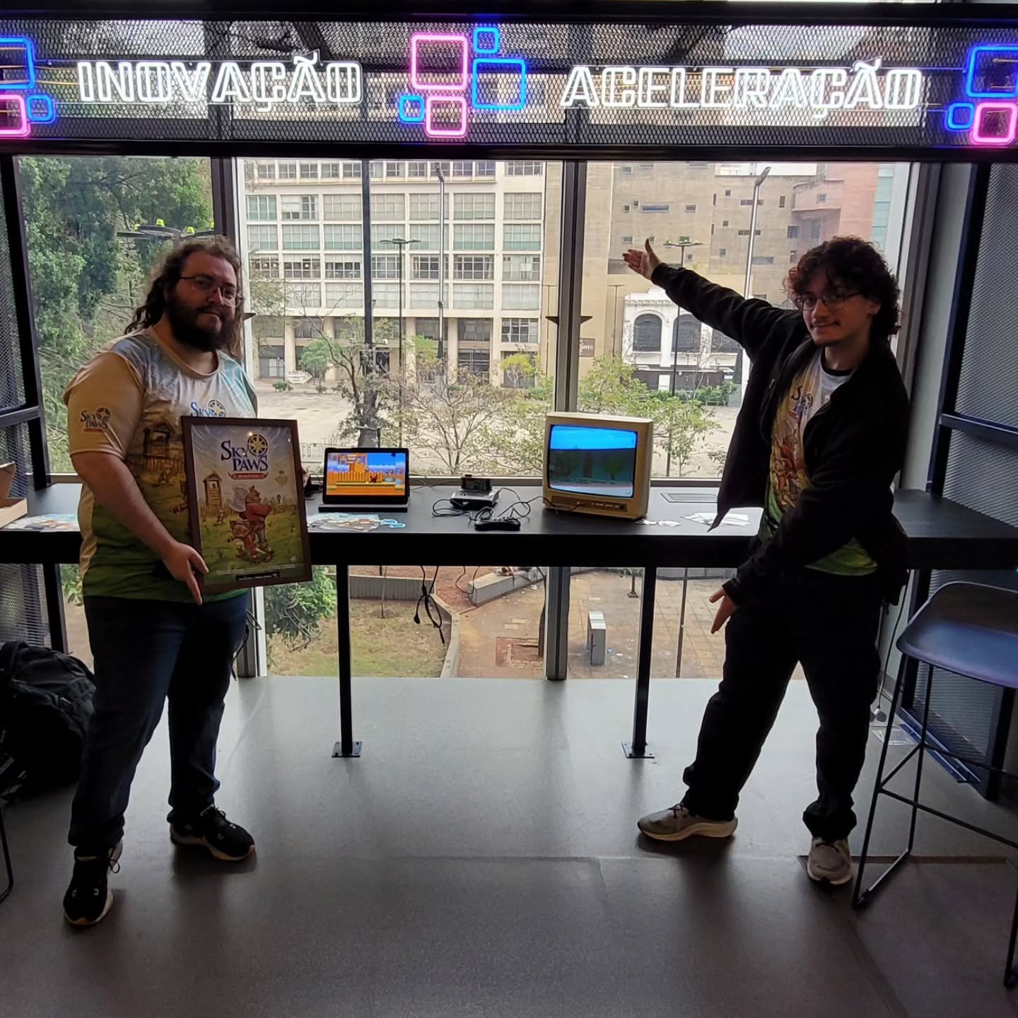 #SkyPawsAwakening no @hubsampagames !

Mostrando pela primeira vez para o p&uacute;blico a vers&atilde;o moderna de PC! 👀

WISHLIST NA #STEAM POR FAVOR 😽

#SegaGenesis #RetroGaming #MegaDrive