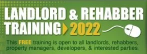 You are invited to a Feb. 22, Landlord &amp; Rehabber Training, Funding Sources for RE Acquisition and Rehab