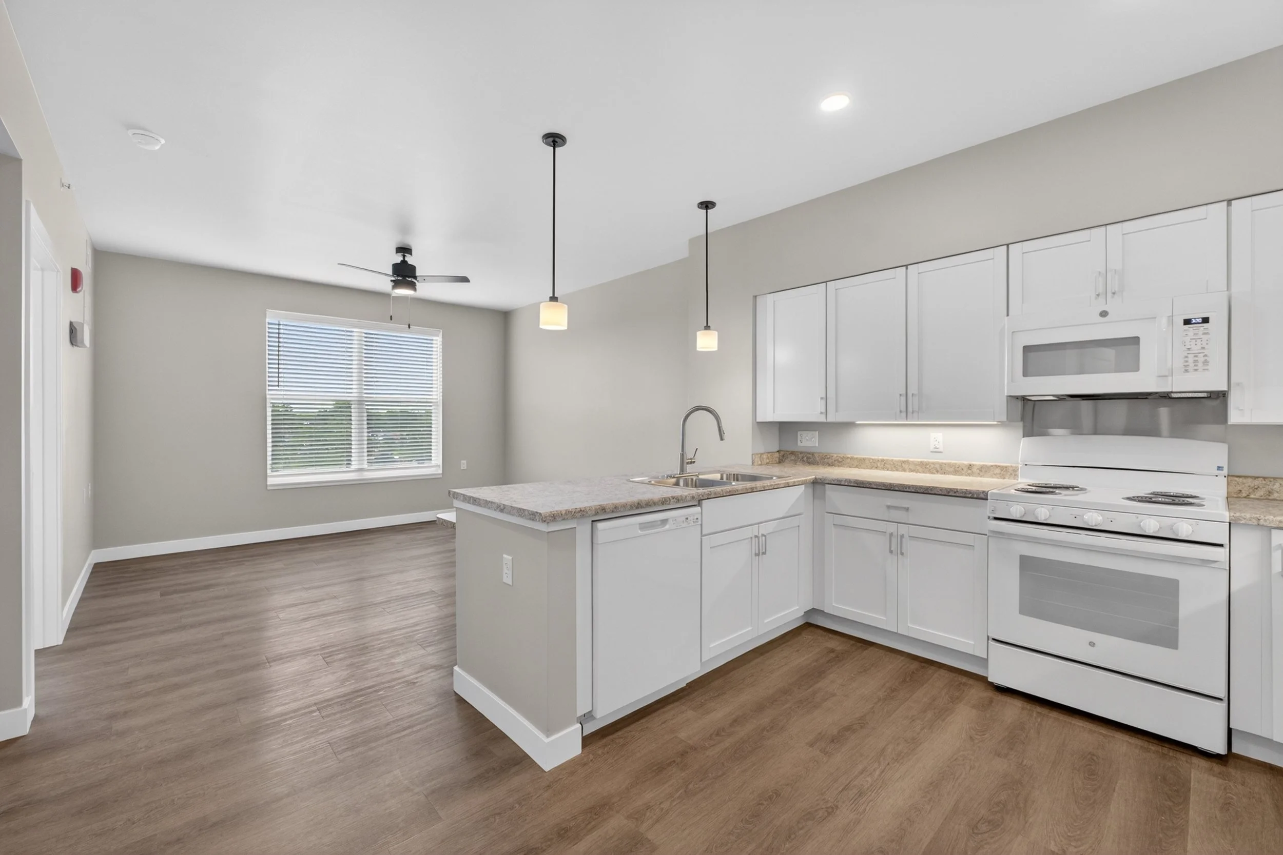 CBM - One Bedroom - Kitchen and Living Room.jpg