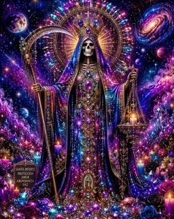 Santa Muerte Diamond painting