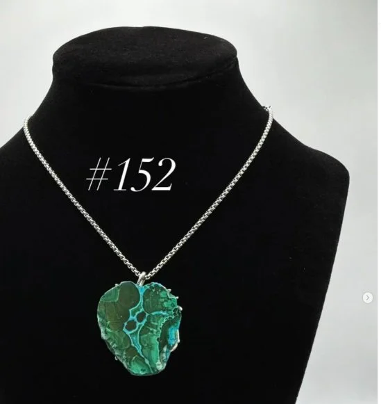 Malachite with Chrysocolla Necklace