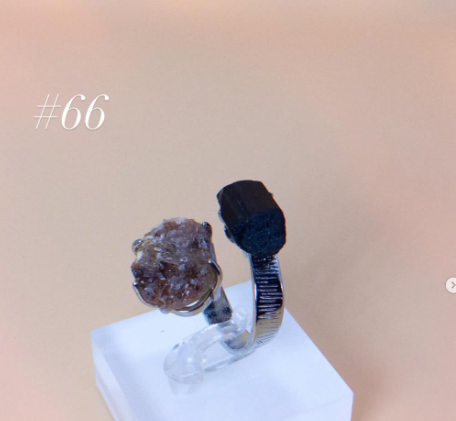 Smoky Quartz + Black Tourmaline