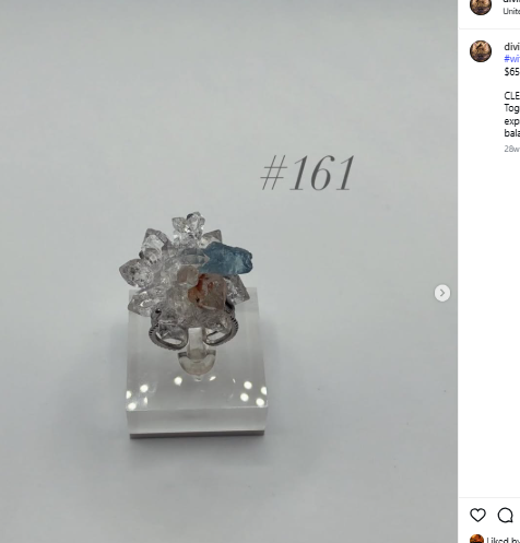 Clear Quartz with Aquamarine