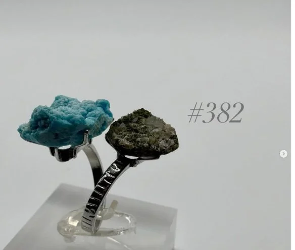 Gibbsite & Epidote Ring