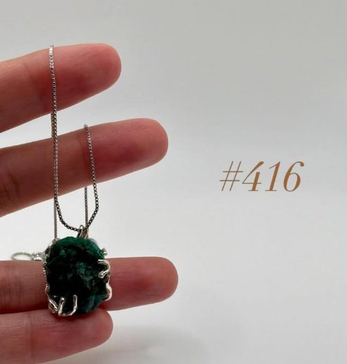 Dioptase Necklace