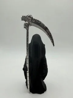 Raw Obsidian Figurine