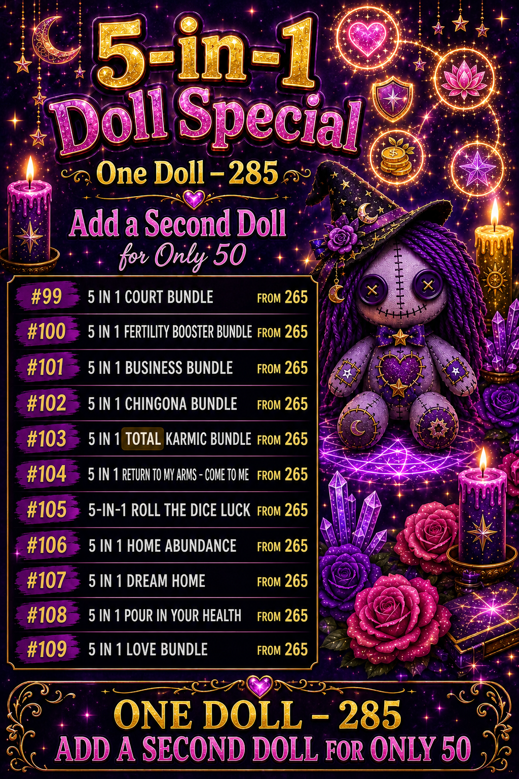 5-in-1 Doll Offer