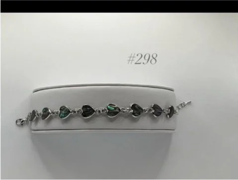ABALONE HEART BRACELET