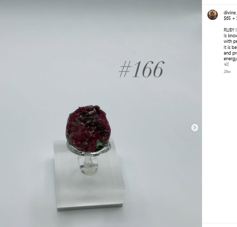 Ruby in Fuchsite