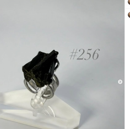 Epidote Cluster Ring