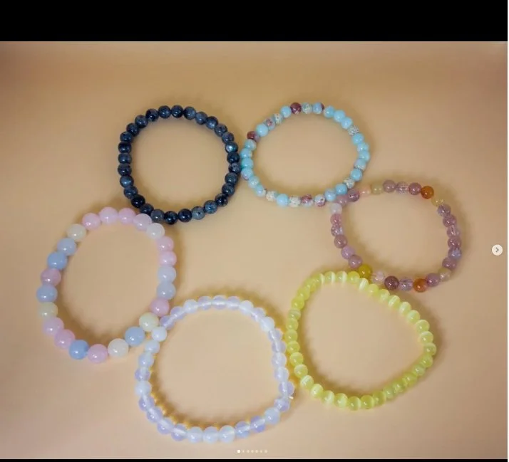 Mixed Crystal Bracelets