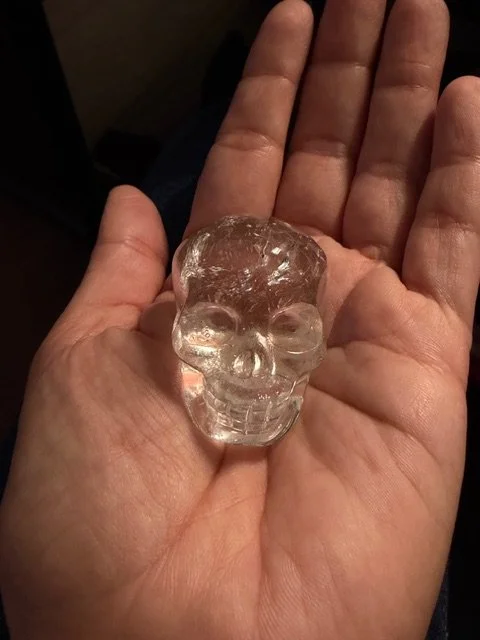 Small Clear Quartz Skull — Intuitively Chosen