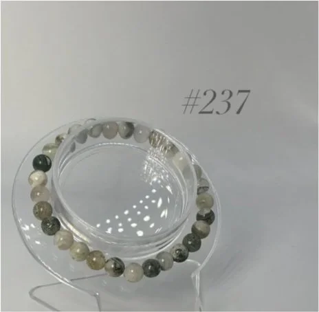 MOSS AGATE WITH JADE / AVENTURINE / JASPER MIX