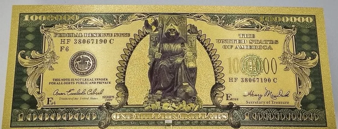 Santa Muerte Million Bill
