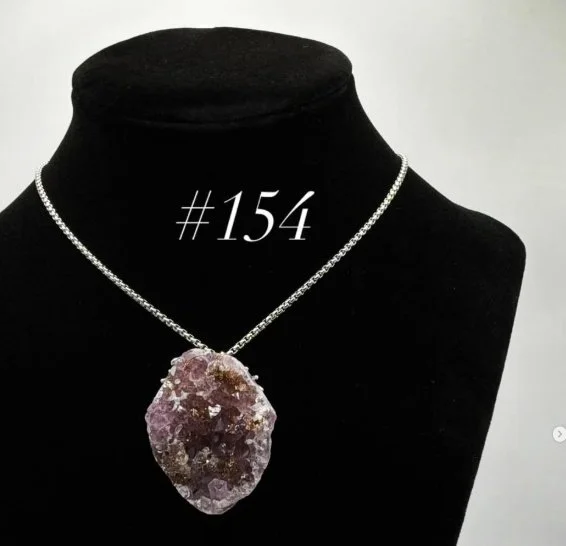 Amethyst Cluster Necklace