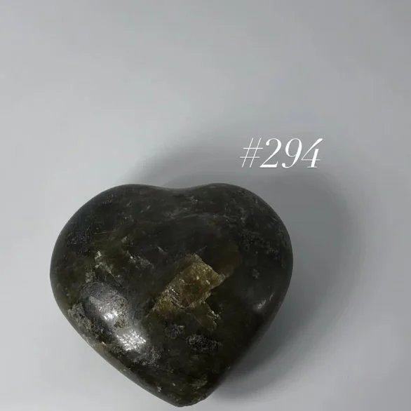 Labradorite Heart Bath Stone