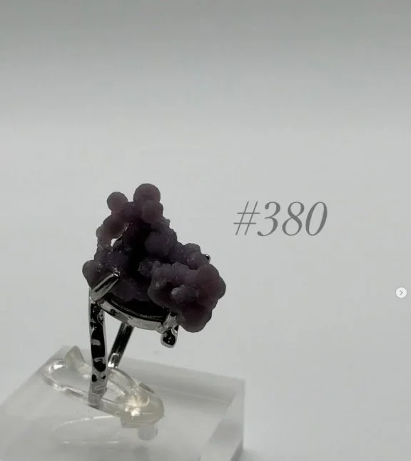 Grape Agate Ring