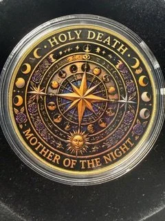 Santa Muerte “Mother of the Night” Coin