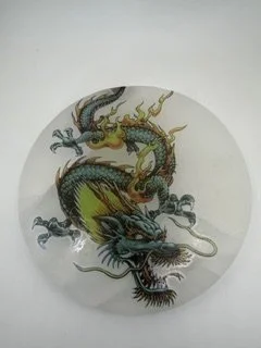 Dragon Selenite Charging Plate