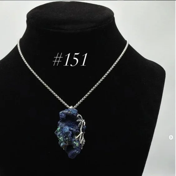 Azurite & Chrysocolla Necklace