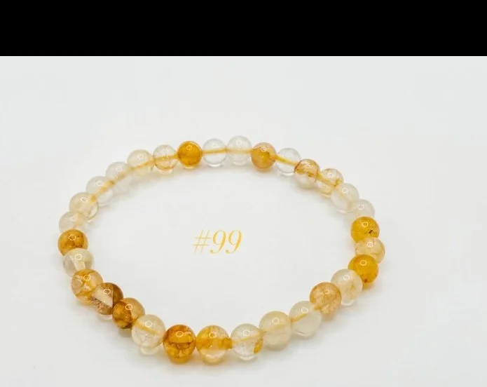 Golden Rutilated Quartz Bracelet