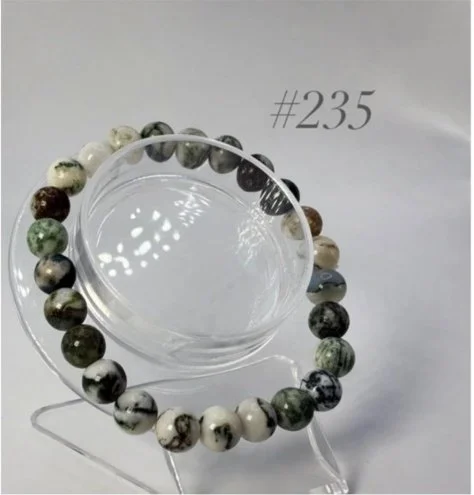 MOSS AGATE WITH JADE / AVENTURINE / JASPER MIX