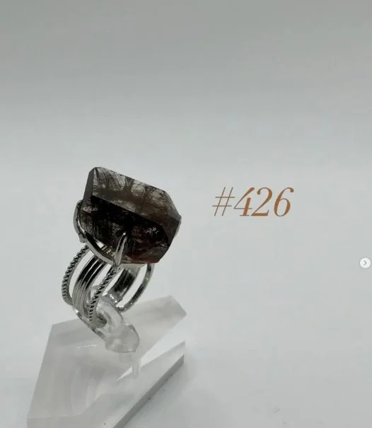 Rutilated Garden Quartz Ring