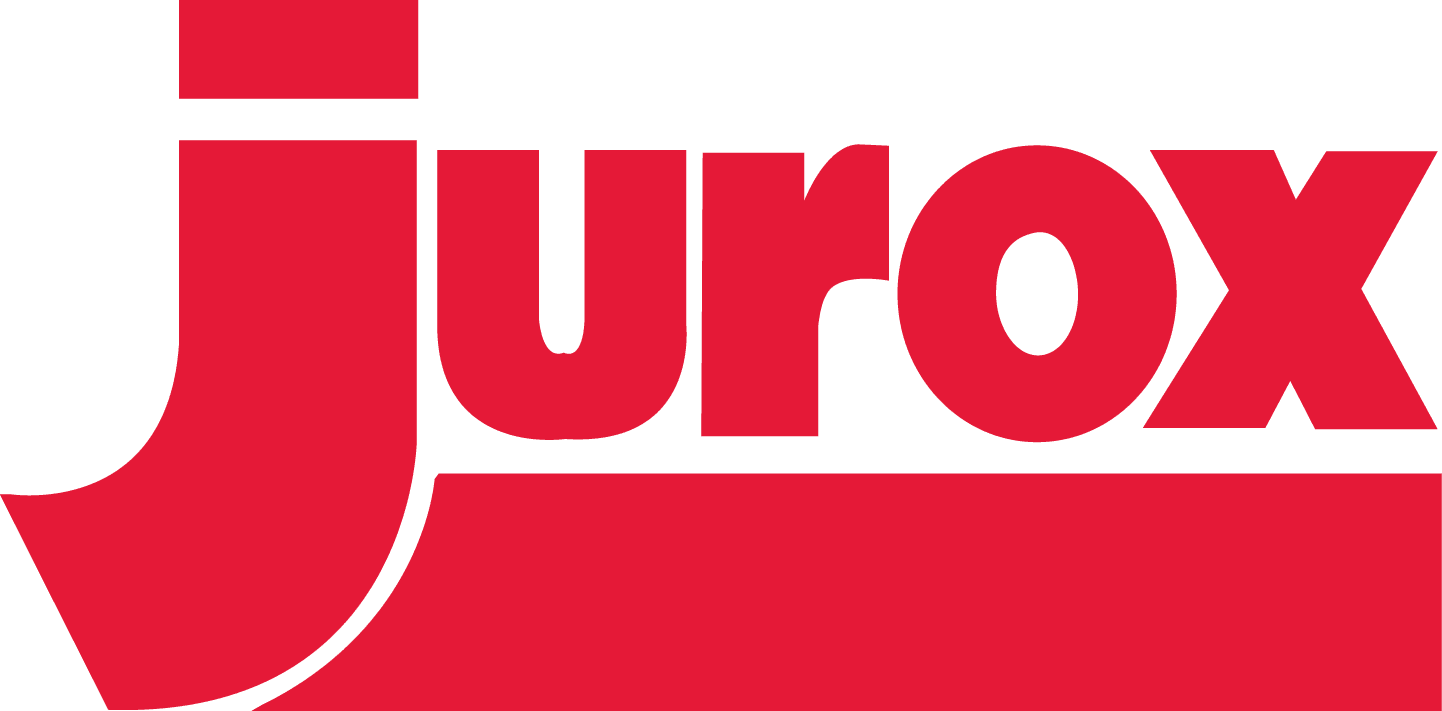The logo of the streaming service Jurox in red and black.