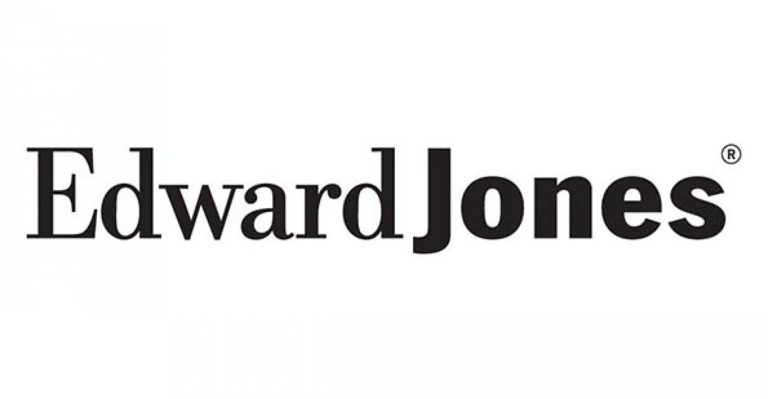 Edward Jones logo in black text on a white background