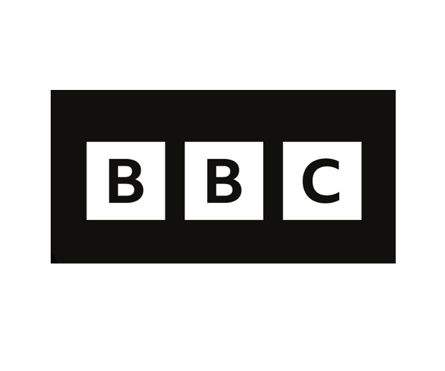 BBC logo with three black and white squares containing the letters B, B, and C.
