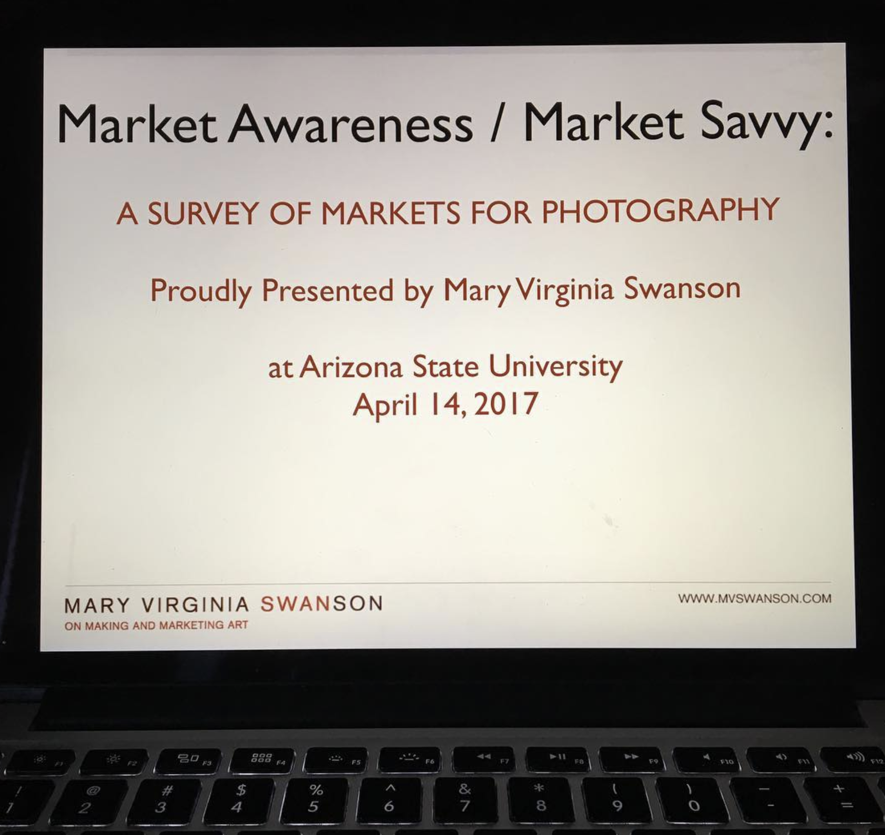 April 14, 2017 - 

Presentation is ready! Proud to be speaking at my alma mater ASU this morning. Hoping to inspire the next generation to become smart, savvy, and generous peers as professionals who help each other to succeed in whatever form that t