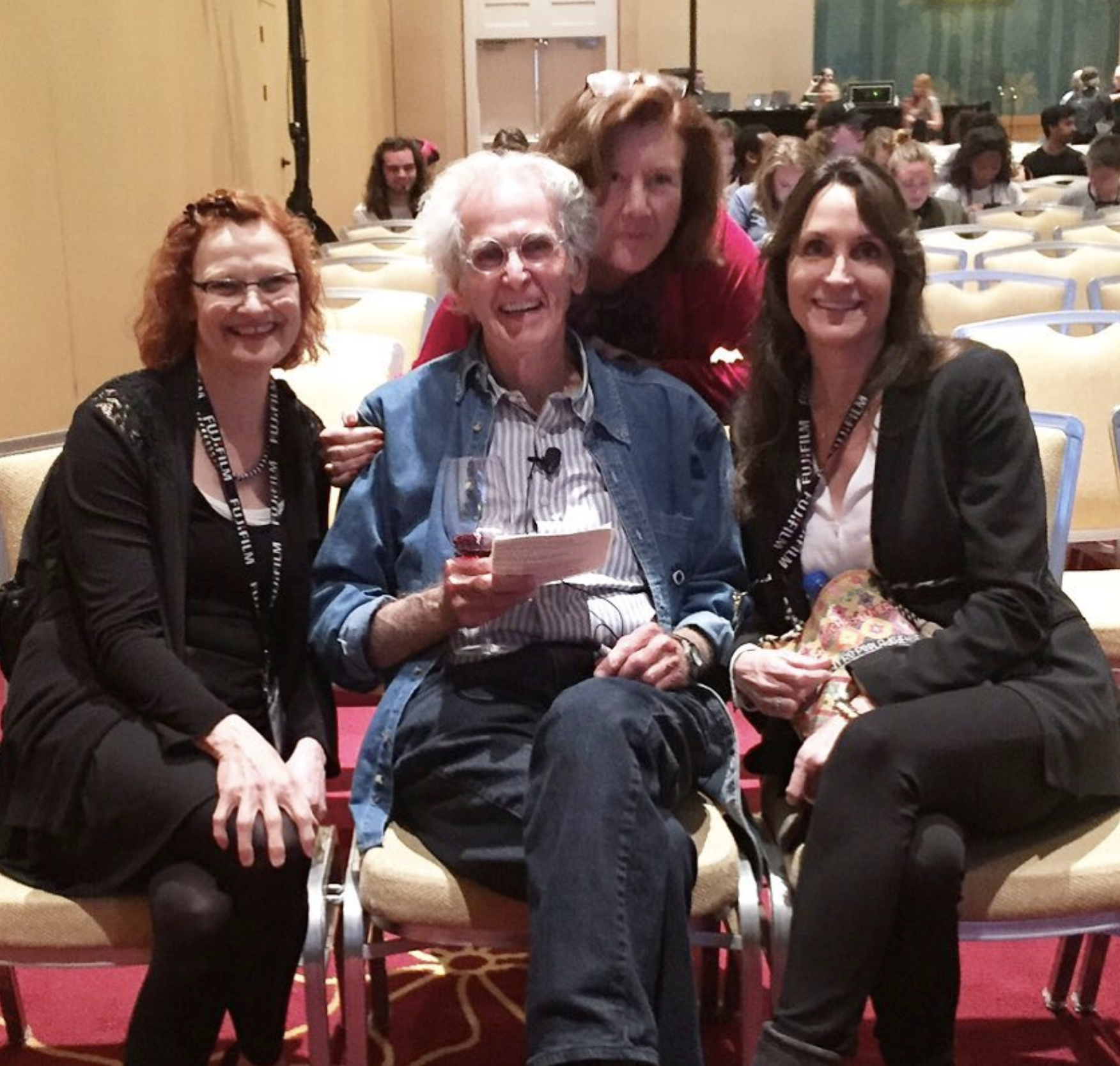 March 11, 2017 - 

A gathering of Co-Presidents of the Jerry Uelsmann Fan Club just before he takes the stage to give the final presentation of the 2017 SPE National Conference. @photograph_uelsmann you are a ROCK STAR!! @spenational #spenational2017