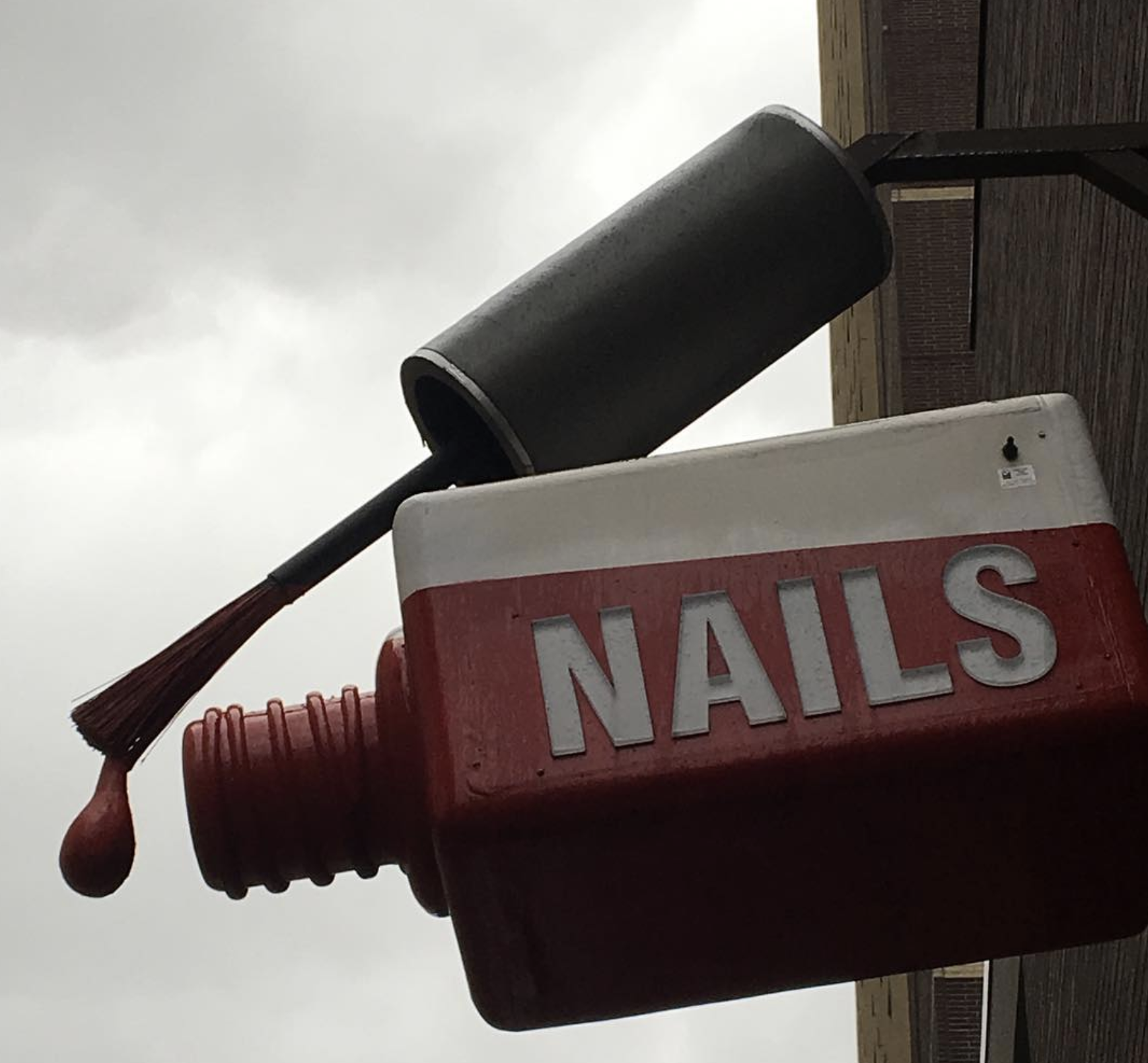 March 25, 2019 - 
Seen in downtown Denver (couldn’t resist) #historicsignage #nailpolish #mvsontheroad