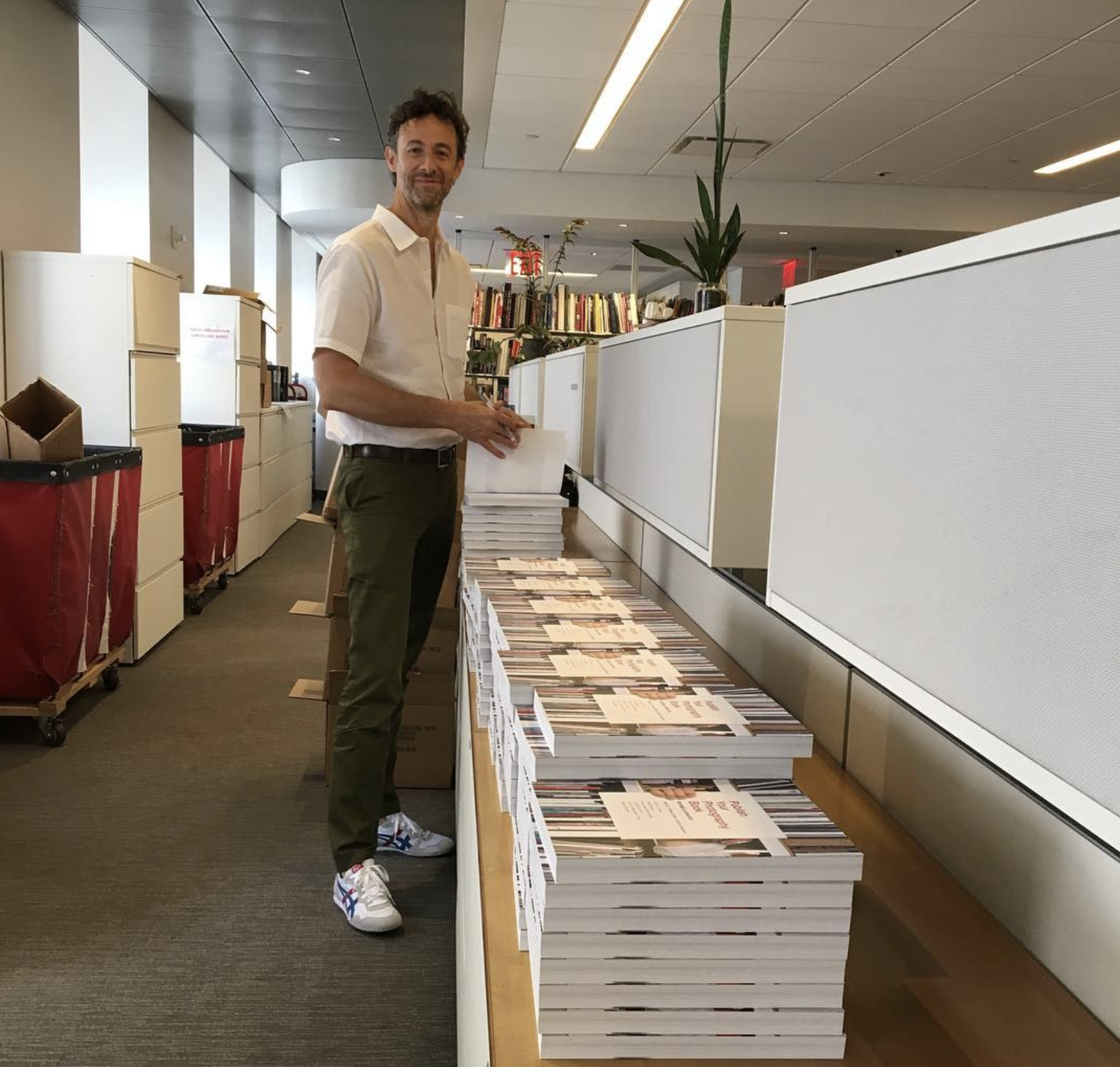 May 26, 2018 - 

Saturday in New York with: Darius! Replenishing our stash of “Publish Your Photography Books” signed by both of us. #publishyourphotographybook @papress #dariushimes #mvsontheroad