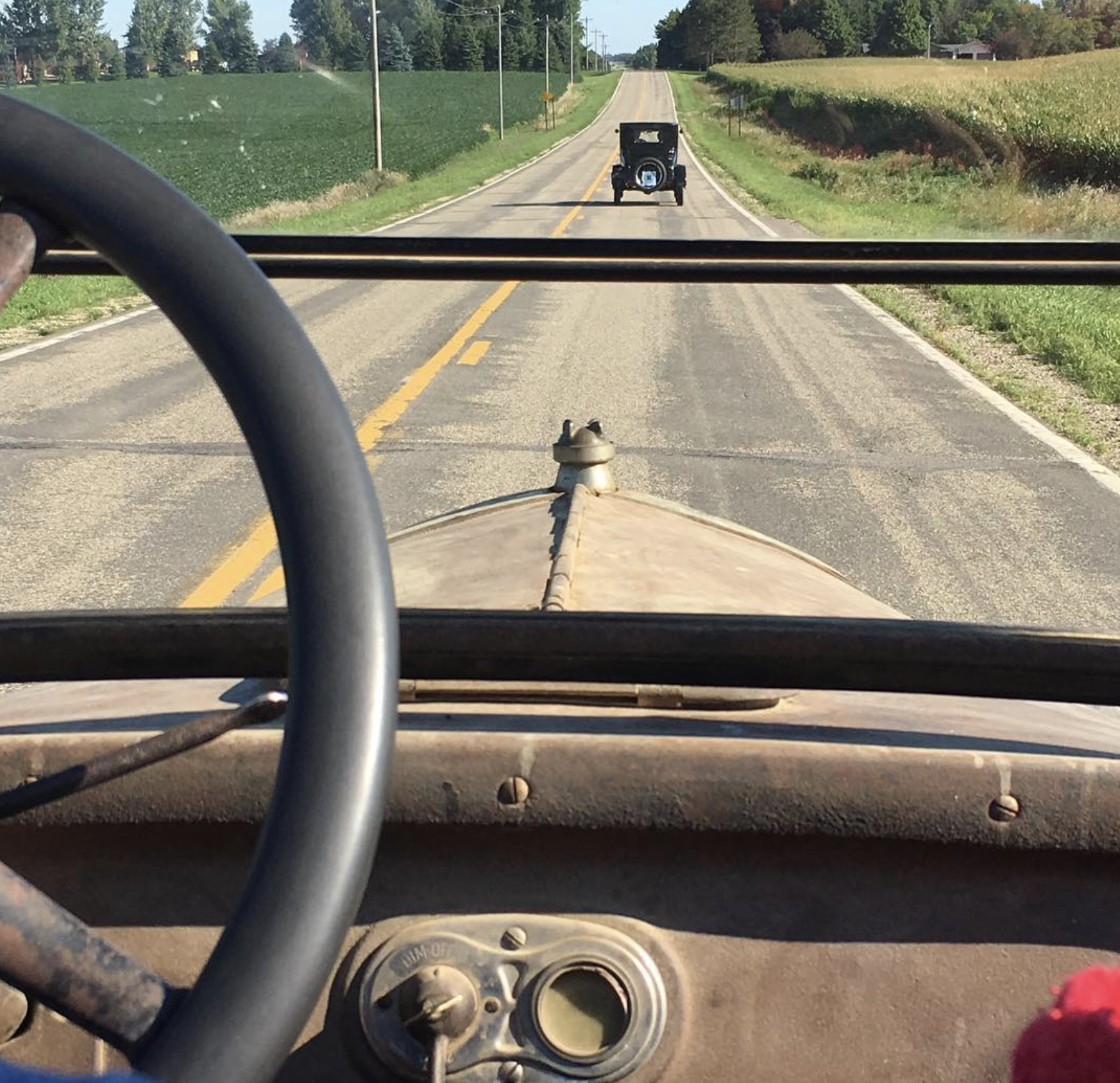 August 13, 2016 - 

Today my friend Dee and I are riding with my younger brother Skip in his 1926 Model T, en route to join the T Totalers Model T Car Club to ride in the 30th Annual NLNB Antique Car Run #homeland #mvsontheroad #minnesotalife