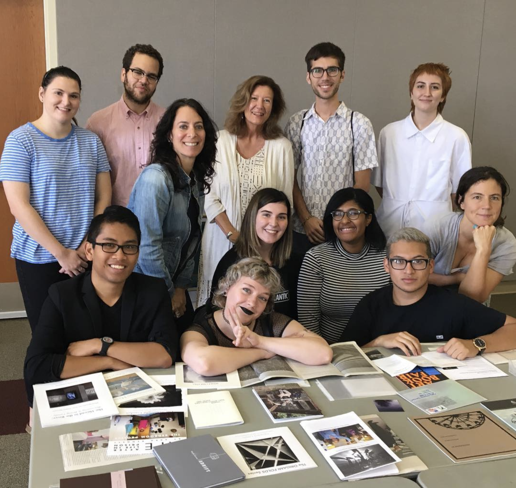October 3, 2018 - 
UNCG is in the house! Thank you, Leah Sobsey, for bringing your students to Durham to spend the morning sharing their work with me - what a privilege! Excited by all the work I was introduced to today; a seriously talented group. @