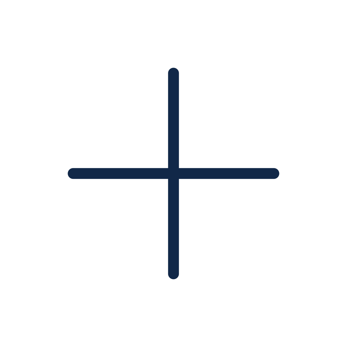 Black background with a blue crosshair in the center.