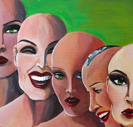 "Mannequins"
Acrylic on Wood Panel
12"x12"
2023