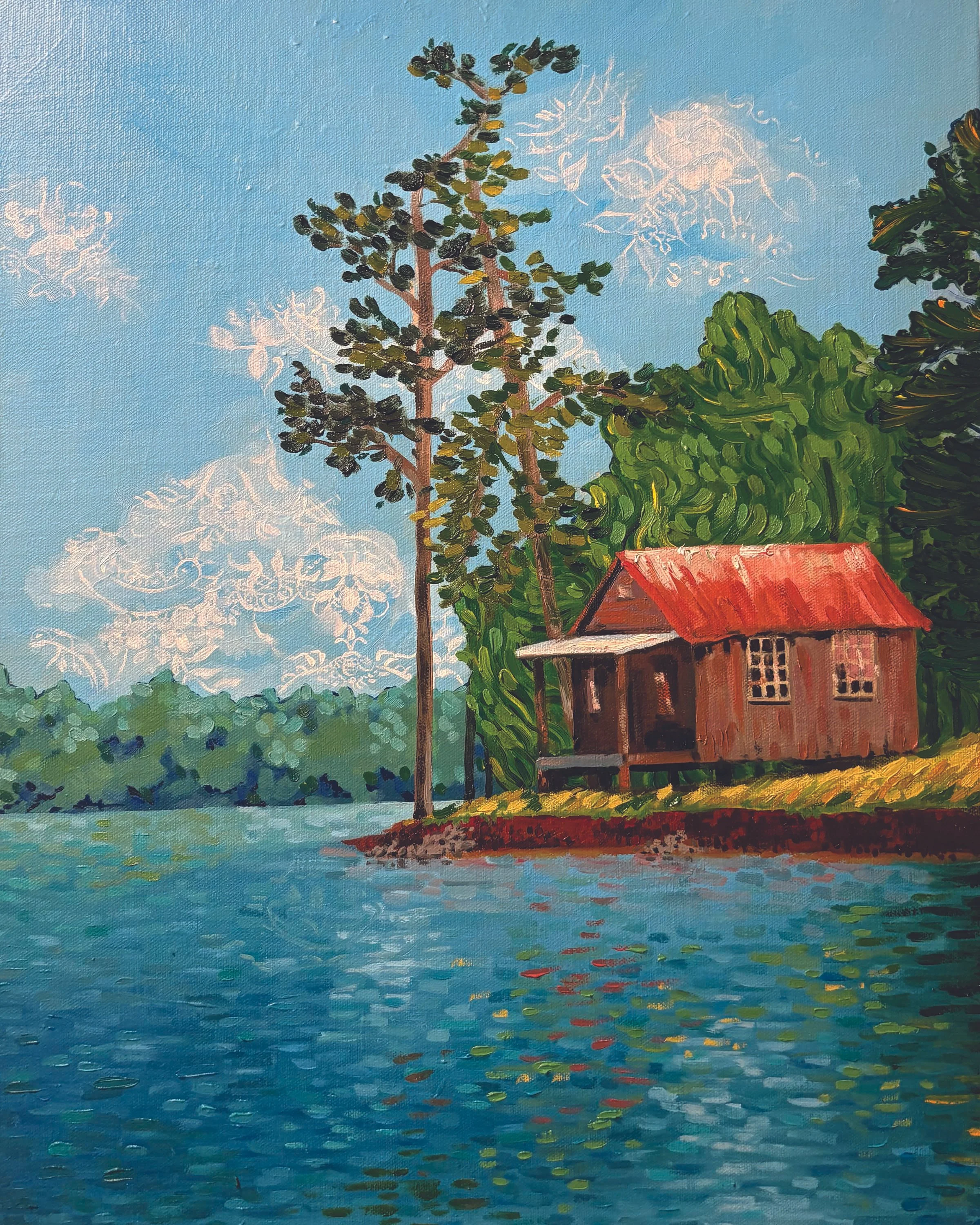 "The Hut"
Oil on Canvas
16"x20"
July 2026
✩
 For Purchase: $420