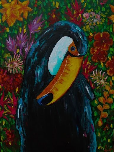 "He's Watching"
Oil on Canvas
48"x36"
October 2021