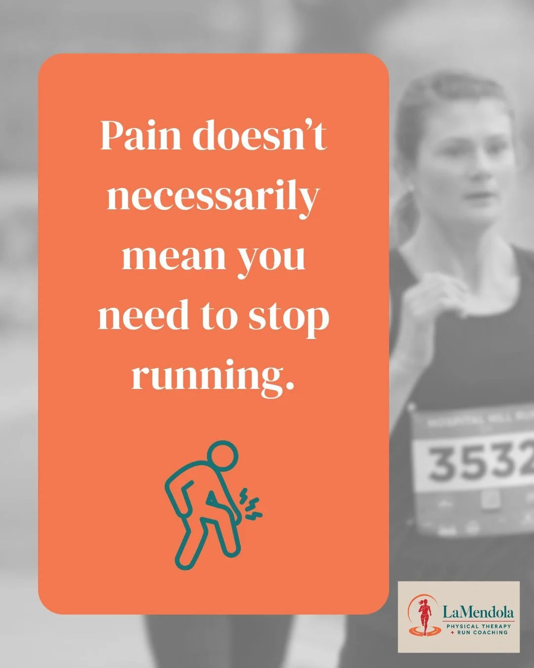 &ldquo;When I do xyz activity, I &lsquo;feel it.&rsquo;&rdquo;

Probably one of the most common ways a running-related injury starts, and probably the most common way a patient describes it to me in the clinic. 

When a patient reaches out to me with