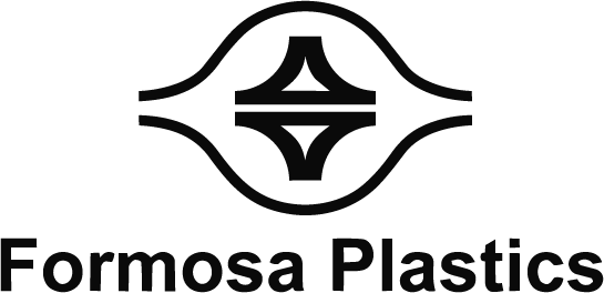 Formosa Plastics logo with a stylized black symbol above the company name.